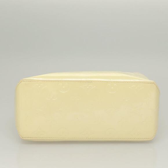 LOUIS VUITTON Monogram Vernis Reade PM Hand Bag Perle M91336 - Picture 9 of 12